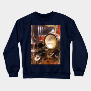 Cars - Headlight from 1917 Truck Crewneck Sweatshirt